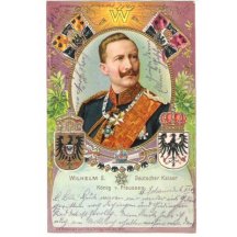 Wilhelm II. , heraldy and flags