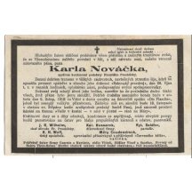 Posměšný úmrtní list na Karl Franz Josefa