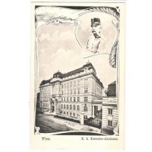 Emperor Franz Joseph and Konsular - Akademy , Vienna