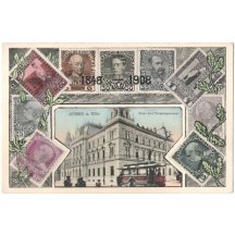 Usti n.L.- Aussig a. Elbe , stamps F. J.