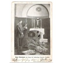 Imperial family by friedrich's coffin