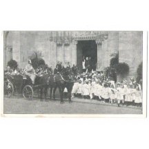 Na počest Franz Josefa zpívá dětský sbor