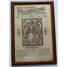 Wochenschau - kompletní noviny / úmrtí Františka Josefa I.