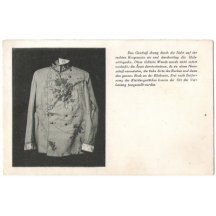 Assassination of Franz Ferdinand / bloody clothes