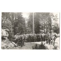 Druhý a celkový pohled, vzácná sestava dvou pohlednic!!