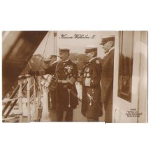 Wilhelm inspecting warship
