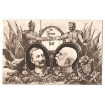 Alliance is firm , Franz Joseph and Wilhelm with soldiers