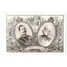 Wilhelm a Franz Josef se znaky císařství