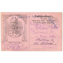Field postcard , Franz Joseph 