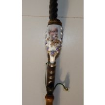 Dlouhá fajfka s portrétem císaře Františka Josefa