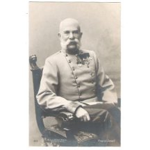 František Josef ve svém pohodlném křesle