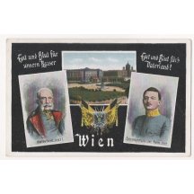 Double portraits of emperors Franz Joseph and Carl Franz Joseph , Vienna