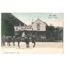 Císař Franz Josef před svou chatou, Bad Ischl