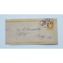 Newspaper - stationeri overlay 2 Kreuzer , 1 x 15 Heller