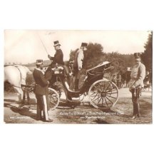 Franz Joseph in coach and Franz Ferdinand ďEste