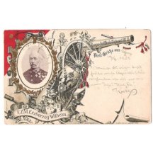 F.Z.M. ERHERZOG WILHELM - EMPERORS postcards series