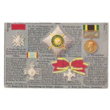 Cross for merits , Cross for courage and bravery in war , Bronze medal