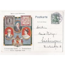 Carl Friedrich , Friedrich and Luise on postcard