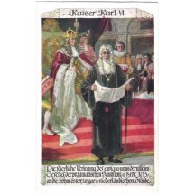 Series of postcards - Charles VI.