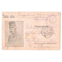 Franz Joseph in a rectangular frame