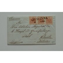 Letter with 15 cents evaluation