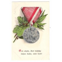 Silver medal of Franz Joseph for bravery