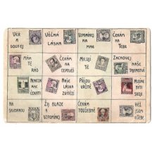 Stamps - secret message