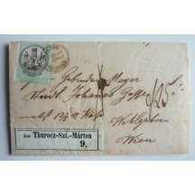 Hungary - Hungarian railway letter stamp ... low frequency 