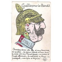 Wilhelm - kreslená karikatura - Franz Josef / RRR