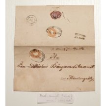 Letter evaluated with 2 times 10 Kr.