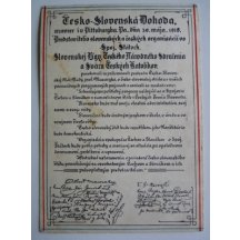 Czech - Slovak Agreement