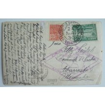 Postcard - Zeppelin mail - from Brazil to Germany / Friedrichshafen 