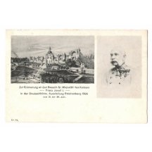 In memory of emperor's visit , Reichenberg