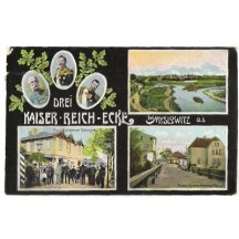 Triple portrait of Franz Joseph - Myslowitz