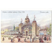 Greetings from jubilee exhibition in Prague Industrial palace 