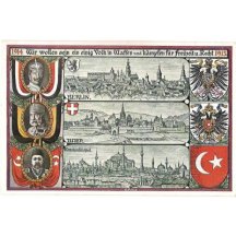 Large set of postcards of cities and locations