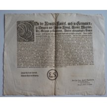 Joseph Graf von Harrach - cirkulář