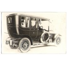 Reklama na Reithoffer tyre s Franz Josefem I. - fotomontáž