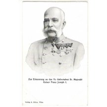 Na památku k 75. narozeninám našeho císaře Franz Josefovi I.