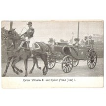 Emperors Franz Joseph I. and Wilhelm II.