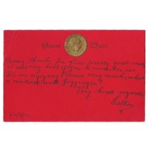 Medaile Franz Josefa- pozdrav z Vídně