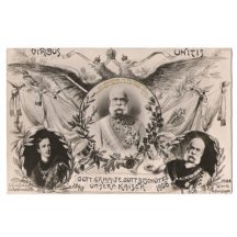 Zvláštní verze trojportrétu císaře Franz Josefa