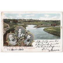 Greetings of emperors of Russia , German and Austria