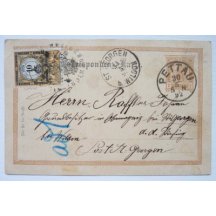 2 Kreuzer stationery 