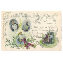 Color postcard - Franz Joseph I.