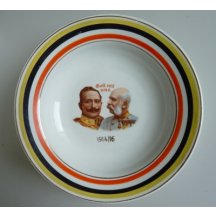 Dvojportrét - císař Wilhelm II. a Franz Joseph 