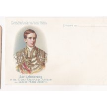 Postcard to 50 years of reign of emperor Franz Joseph I.