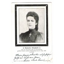 Portrét císařovny Elisabeth, která se narodila 24.prosince r.1837