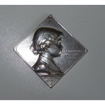 Stříbrná klipa mladého syna císaře Franz Josefa Karla I. - OTTO