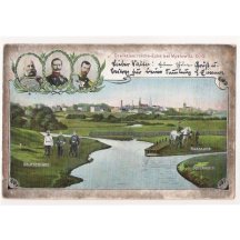 Portraits of emperors of German , Austria and Russia